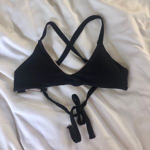 Black Midori Bikini Top